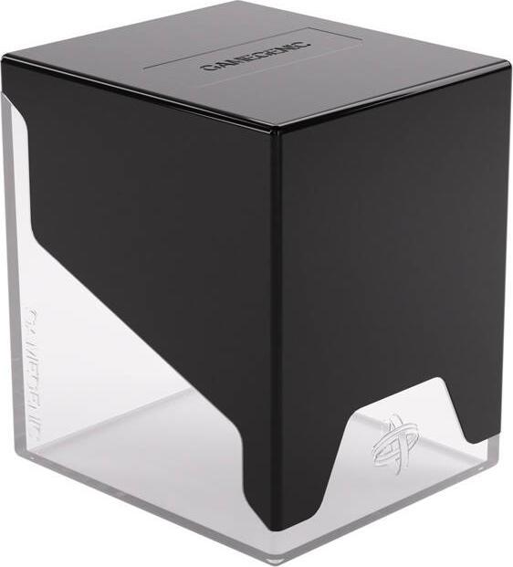 Actual product image Gamegenic GGS22018 - Bastion 100+ XL Deckbox Black/Clear