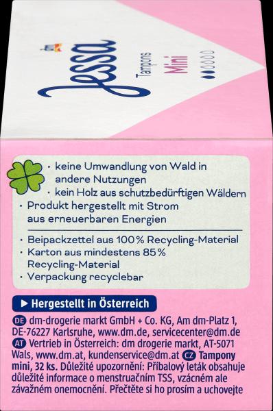 Image du produit dm Jessa Tampons Mini (32 x, Mini)