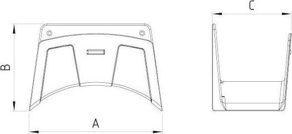 Actual product image Geka Wall hose holder