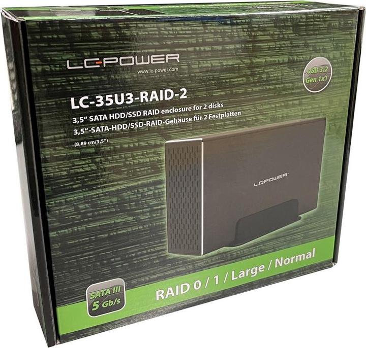 Immagine prodotto LC-Power LC-35U3-RAID-2 (3.5")