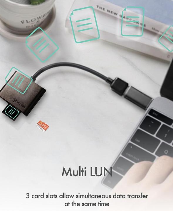 Produktbild Icy Box IB-CR301-U3, USB3.0 Multi-Kartenl. (USB 3.0)