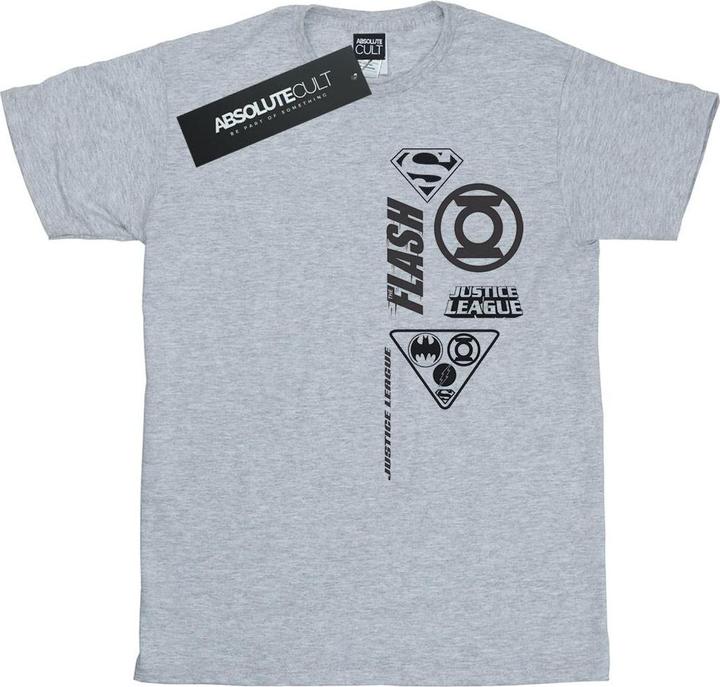 Justice League Chest Icons TShirt Jungen