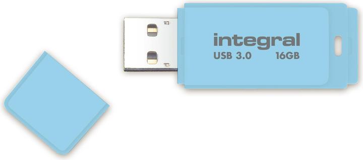 Actual product image Integral Memory Pastel Blue Sky (16 GB, USB-A)