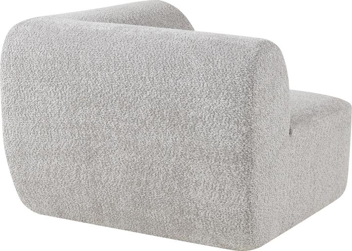 Produktbild En.Casa Sofa-Modul Hurvas Eckelement Bouclé Grau