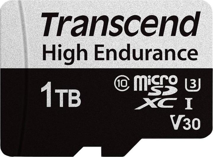 Actual product image Transcend High Endurance (1000 GB, microSDHC, U3, UHS-I)