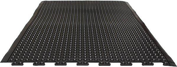 Actual product image Miltex Anti-fatigue mat YOGA DOME, black napped (1200 x 900 mm)