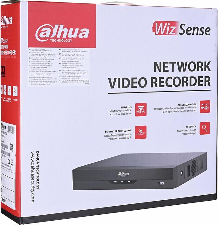 Actual product image Dahua NET VIDEO RECORDER 8CH/NVR4108HS-EI (Network Video Recorder (NVR))