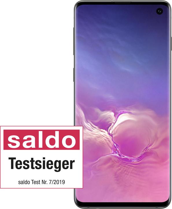 Actual product image Samsung Galaxy S10 (512 GB, Prism Black, 6.10", Hybrid Dual SIM, 16 Mpx, 4G)