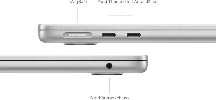Produktbild Apple MacBook Air – 2024 (13.60", M3, 8 GB, 256 GB, DE)