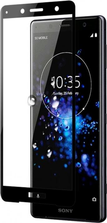 Actual product image Screenguard Sony Xperia XZ2 Premium Full Screen Protective Glass Film 2.5D 9H (1 Piece, Sony Xperia XZ2 Premium)