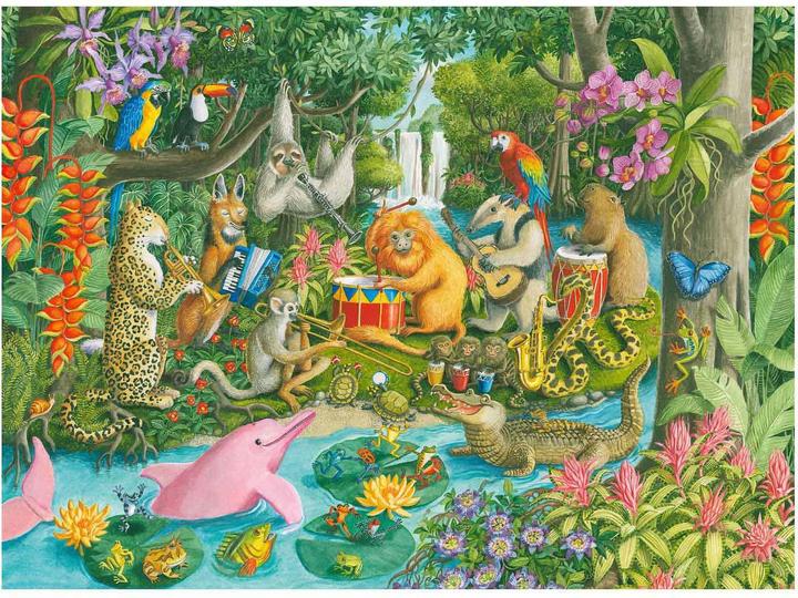 Image du produit Ravensburger Puzzle L'orchestre de la jungle, 100 pièces XXL (100 pièces)
