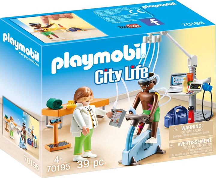 Produktbild Playmobil Physiotherapeut (70195, Playmobil City Life)