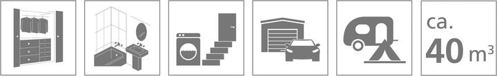 Actual product image Wenko cube (40 m²)
