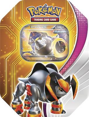 Actual product image Pokémon Eisenfels Tin Box (German, Tin)