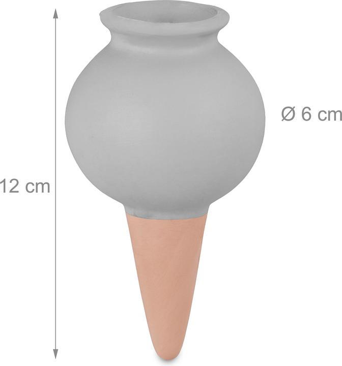 Actual product image Relaxdays 4x Tonkegel (Clay cone)