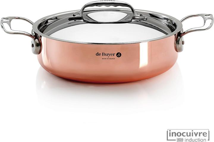 Produktbild de Buyer Prima Matera (28 cm, Bräter + Schmortopf, Kupfer, Edelstahl)