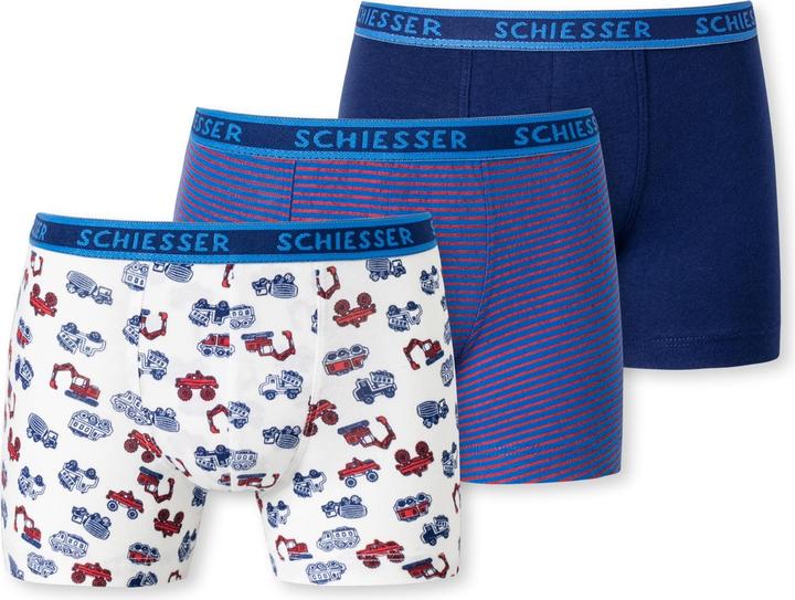 Schiesser 3erPack Boys Shorts (140, 3er Pack)