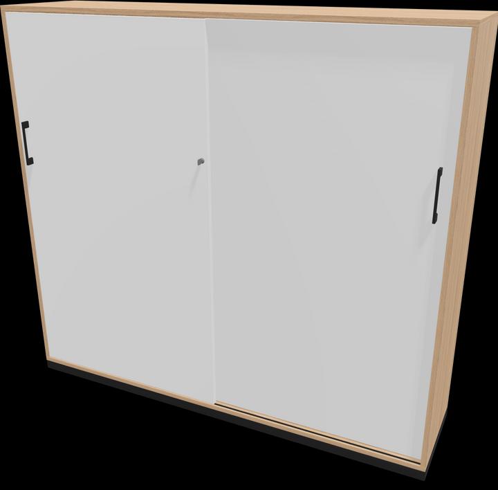 Amber oak decor with structure, White, Black