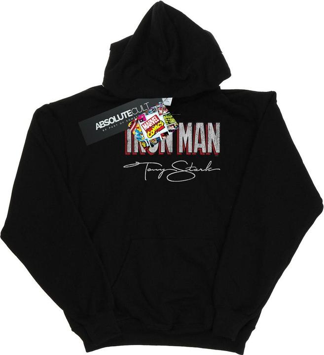 Immagine prodotto Iron Man AKA Tony Stark Felpa con Cappuccio Uomo (4XL)