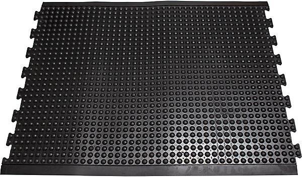 Actual product image Miltex Anti-fatigue mat YOGA DOME, black napped (120 x 90 cm)