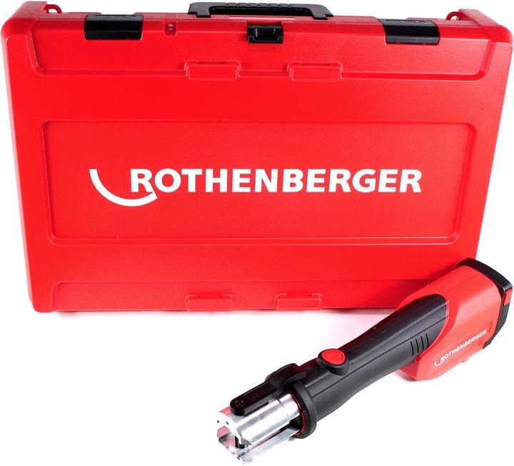 Actual product image Rothenberger ROMAX 4000 battery press machine 18 V Li-Ion electrohydraulic solo in carrying case (