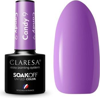 Immagine prodotto Claresa 9 Candy Smalto UV 5ml (Rosa, Smalto)