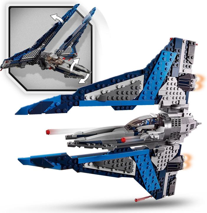 Image du produit LEGO Le chasseur mandalorien (75316, LEGO Star Wars, LEGO difficiles à trouver)