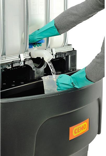Produktbild Cemo PE-Auffangwanne für Tankcontainer IBC/KTC (1100 l)