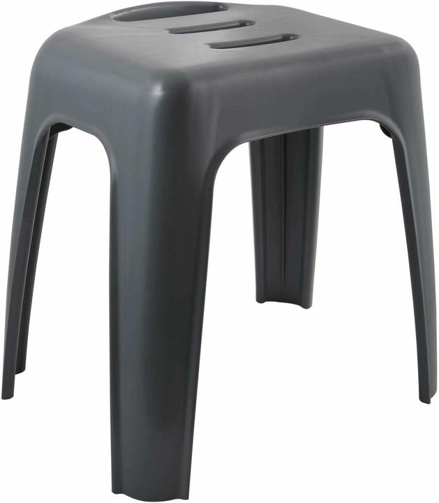 spirella Sgabello da doccia grigio (130 kg)