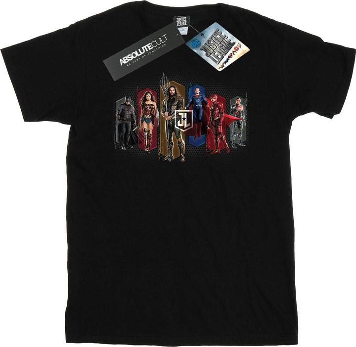 Justice League Movie Team Hexagons TShirt (XL)