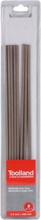 Actual product image Velleman STAINLESS STEEL ELECTRODES - 2.5 x 300 mm - 8 pcs