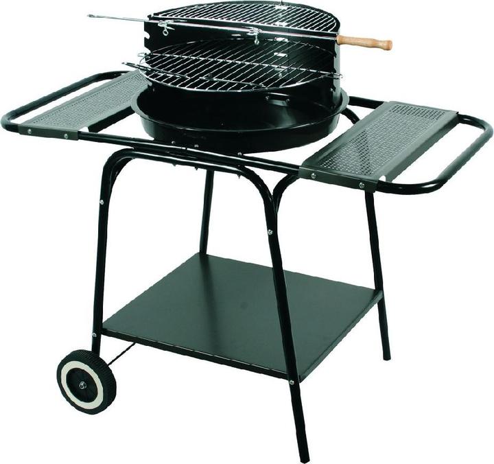 Master Grill Okrągły Ruchomy Z Dwiema Półkami Mg906 (46.50 cm)
