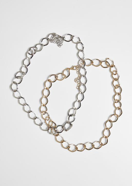 Image du produit Urban Classics Big Classic Necklace 2-Pack - 14887 (100% Fer)