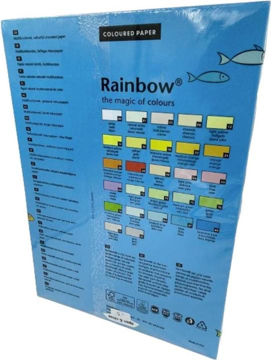Productafbeelding Rainbow Multifunctioneel papier kleur DIN A3 80g/m² intensief blauw 500 vel/verpakking. (80 g/m², 500 x, A3)