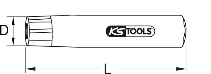 Produktbild KS Tools Rundlocheisen