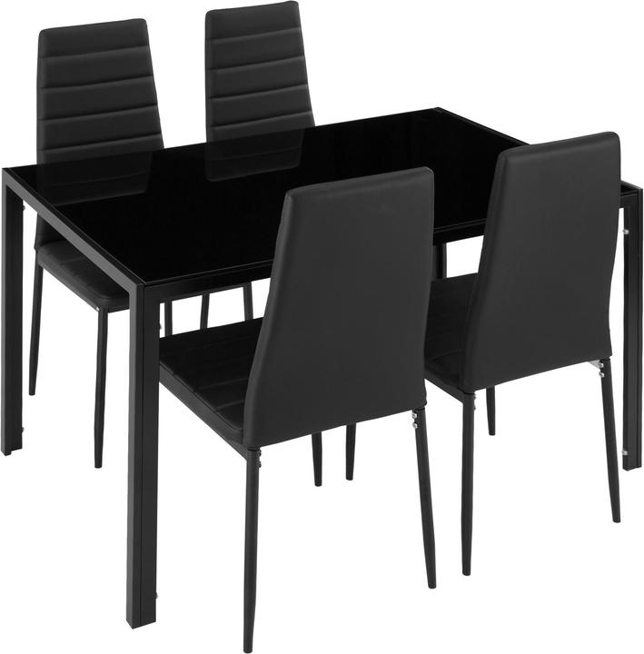 Actual product image tectake Essgruppe Berlin (120 x 70 x 75 cm)