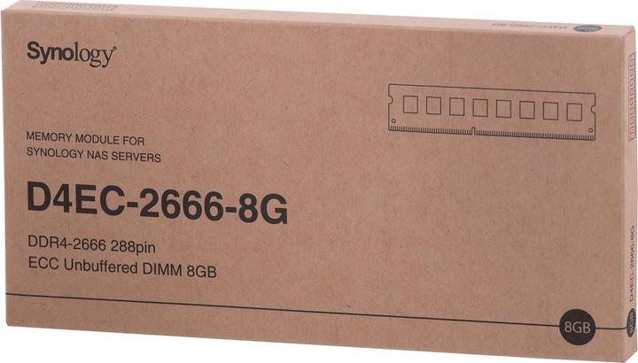Immagine prodotto Synology D4EC-2666-8G (1 x 8GB, 2666 MHz, DDR4-RAM, DIMM)