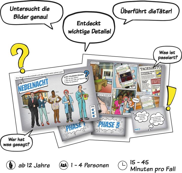 Produktbild Hidden Games Unter Verdacht: Von Killern und Katzen - Krimispiel (Deutsch)