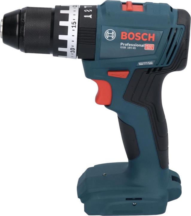 Actual product image Bosch Professional Bosch GSB 18V-45 Battery impact drill 18 V 45 Nm Brushless + 1x Battery 2.0 Ah + Charger + (Rechargeable battery operated)