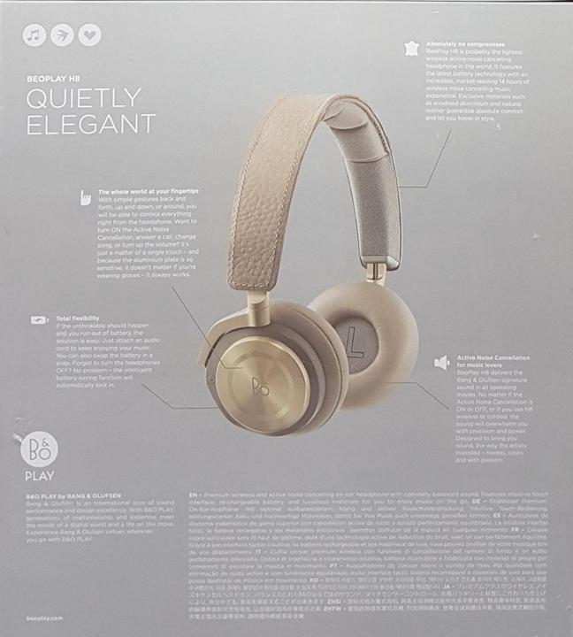 Image du produit B&O BeoPlay H8 (ANC, 14 h, Sans fil)