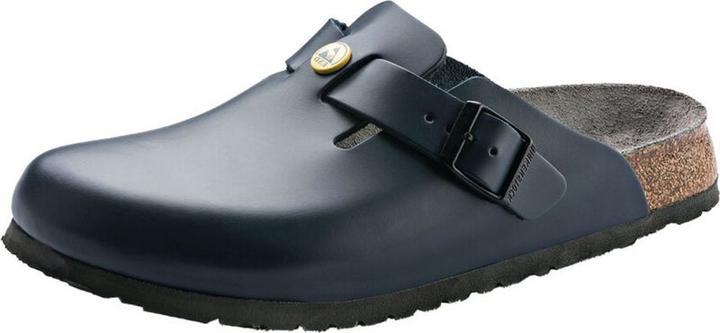 Actual product image Birkenstock Boston ESD Natural Leather Normal (41)