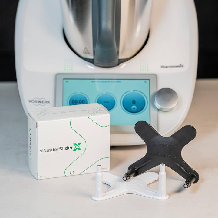 Produktbild Wundermix WunderSlider® X | Die neue Gleitbrett-Alternative für Thermomix TM6, TM5, weiss