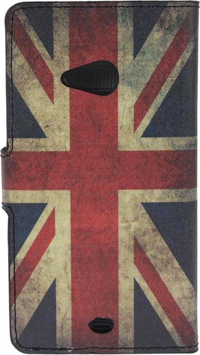 Produktbild König Design Handyhülle Tasche für Handy Microsoft Lumia 535 Retro Fahne England (Microsoft Lumia 535)