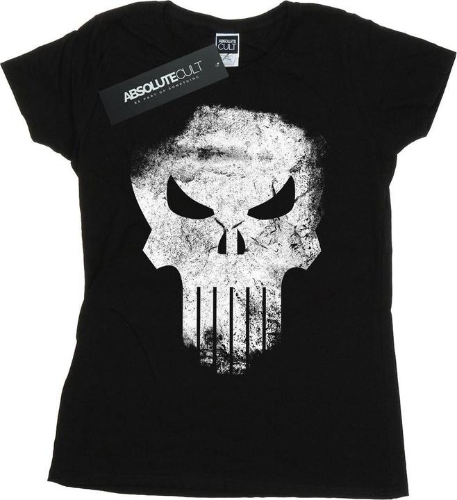 The Punisher Distrressed Skull TShirt