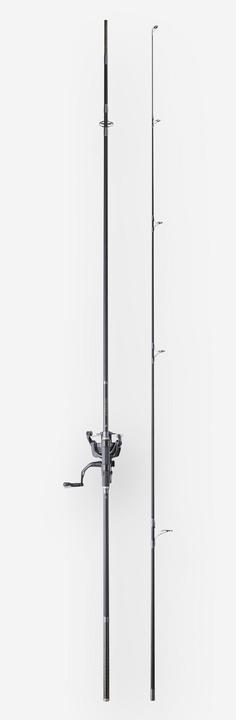 Produktbild Caperlan Angelset Xtrem 500 12' 3 lbs Rute und Rolle Karpfenangeln (Allroundrute, Angelset, 365.76 cm)
