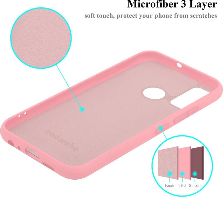 Produktbild Cadorabo TPU Liquid Silicone Case Hülle für Huawei P SMART 2020 (Huawei P Smart (2020))