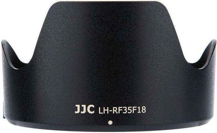 Actual product image JJC LH RF35F18 Zonnekap Zwart