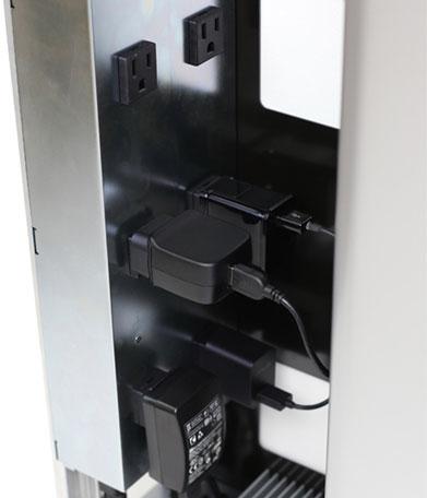 Image du produit Ergotron Zip12 Charging Wall Cabinet