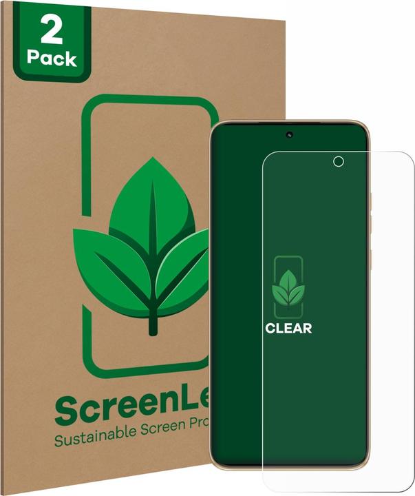 Image du produit ScreenLeaf Film de protection durable Protection d'écran Film clair transparent (2 pièce(s), Motorola Edge 50 Neo)