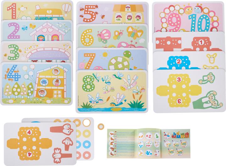 Image du produit PlayMais Jeu de cartes "Fun pour apprendre les chiffres".